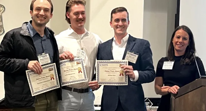 Matt Davenport is pictured on the far left. Matt Davenport is pictured on the far left.
